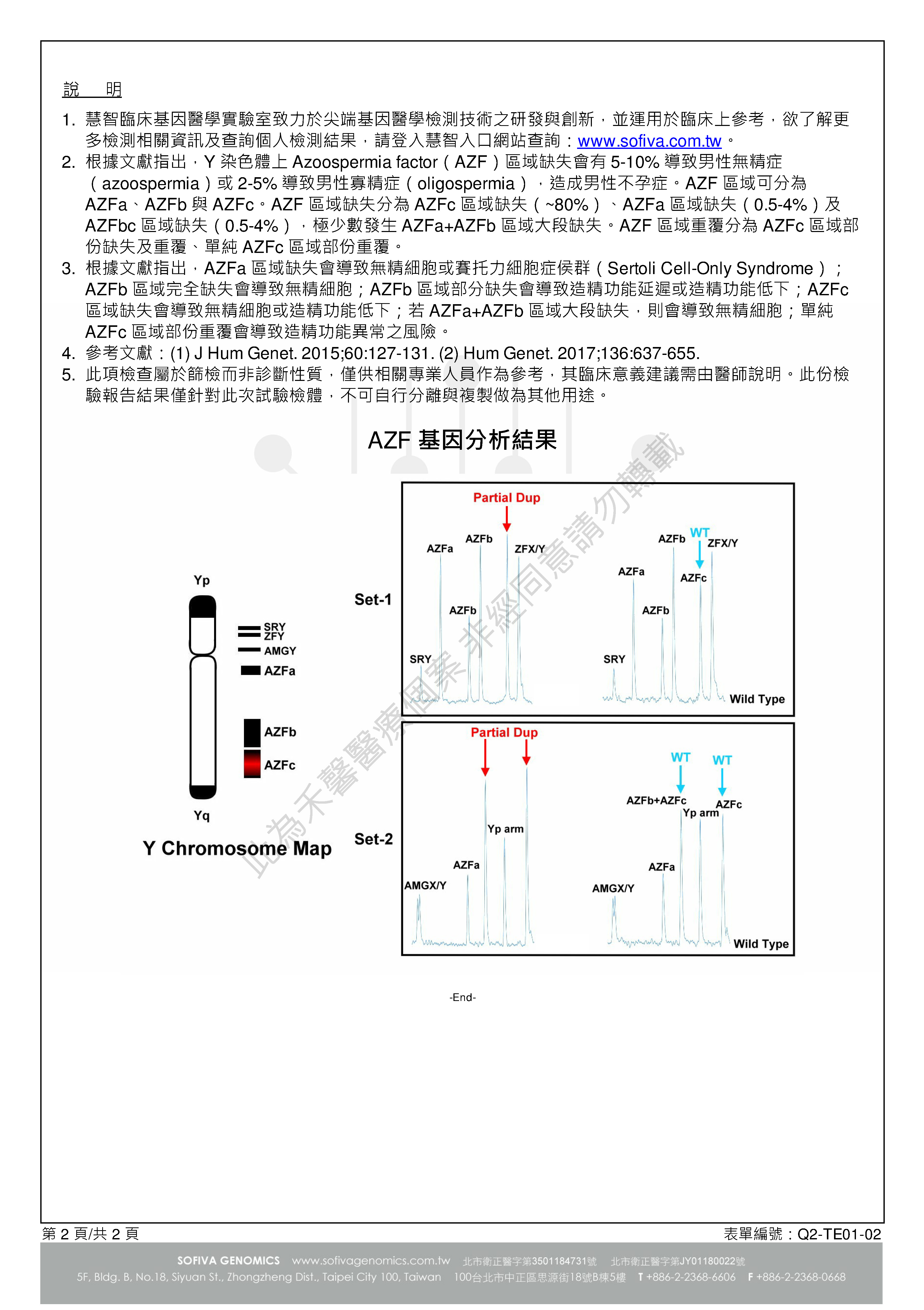 Y染色體不孕症（AZF GENE） – 蘇怡寧醫師愛碎念